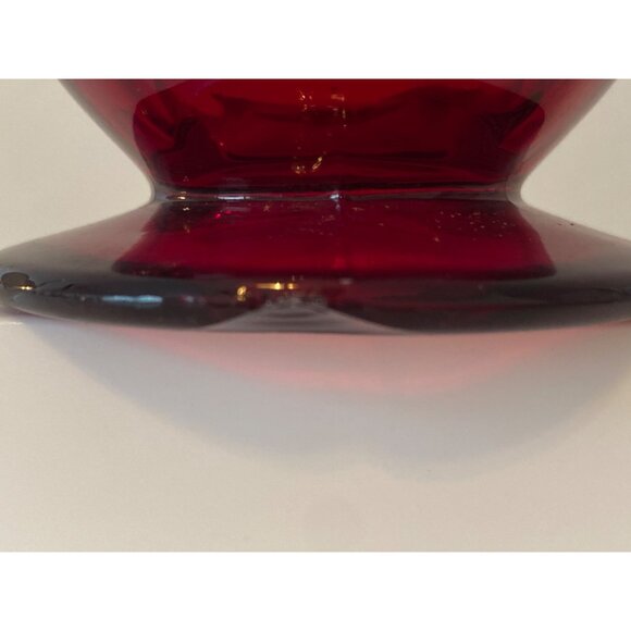 Creamer Handle Glass Ruby Red 3.5 x 4.5 in Replacement Vintage - Picture 10 of 11